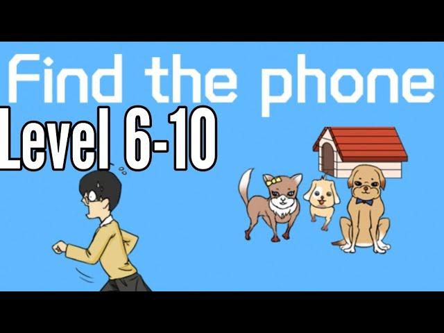 Find The Phone Day 6 7 8 9 10 Level Android iOS Walkthrough Solution Escape Puzzle Games