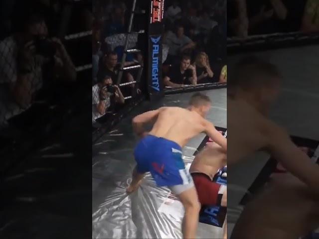 ONE PUNCH KO PUTS HIS OPPONENT OUT COLD AT FCC! #MMA #KNOCKOUT