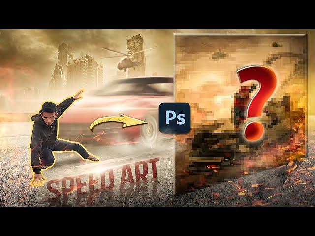 Creating The New LOCAL SPIDERMAN Using PHOTOSHOP | Action Photo Manipulation