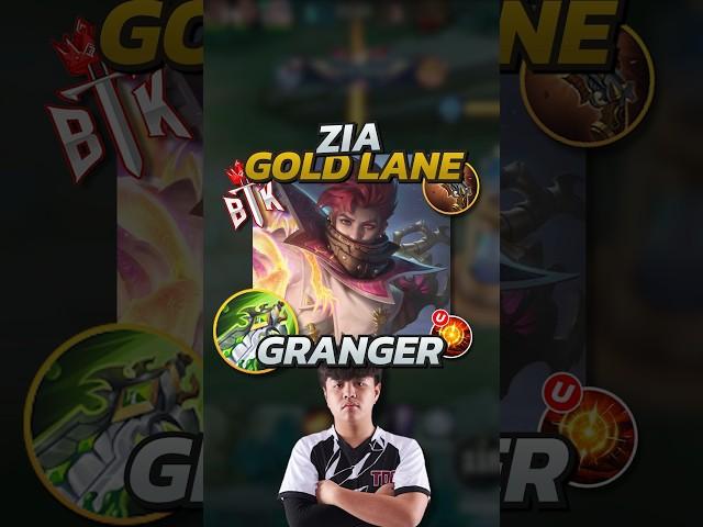 How BTK Zia Plays Granger Gold Lane! Mobile Legends #mobilelegends #mlbb #gaming