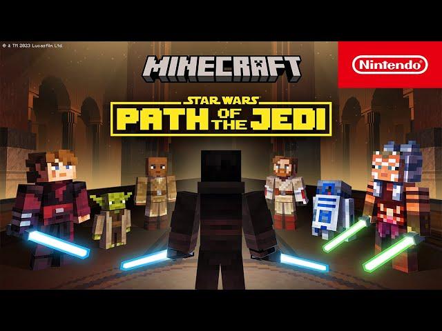 Minecraft x Star Wars: Path of the Jedi - Official Trailer - Nintendo Switch