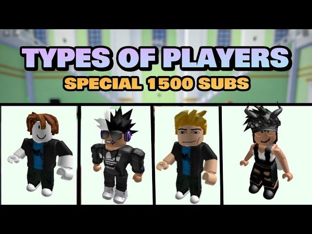 Types of Players on Blox Fruits (SPECIAL 1500 SUBS)