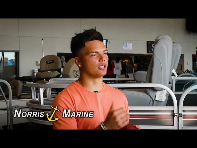 Quarterback Dillon Gabriel partners with Norris Marine