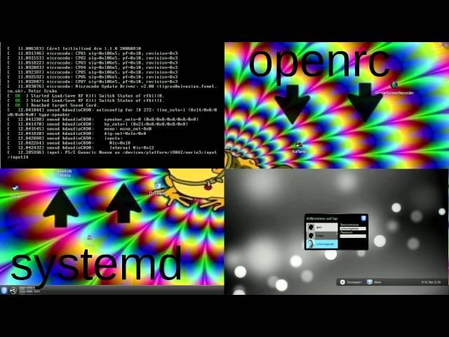 systemd VS openrc on Gentoo 64