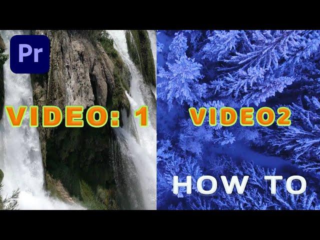 Display multiple videos in one frame -  Premiere pro