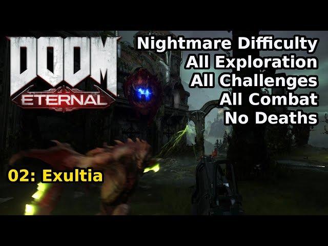 Doom Eternal - 02: Exultia (Nightmare 100%)