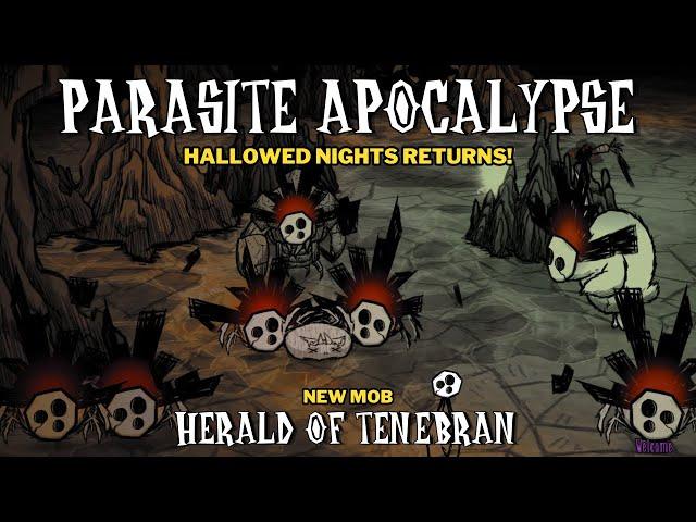 NEW SHADOW MONSTER IN DON'T STARVE!! The Parasite (Herald of Tenebran) Hallowed Nights Update!!