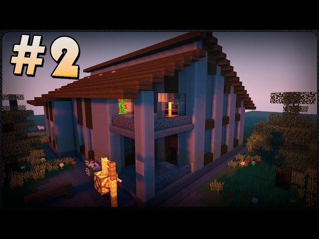 Как построить красивый дом в Minecraft #2