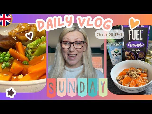 DAILY VLOG: Sunday 6th October - yummy food, crafty shopping and feeling the love #mounjaro