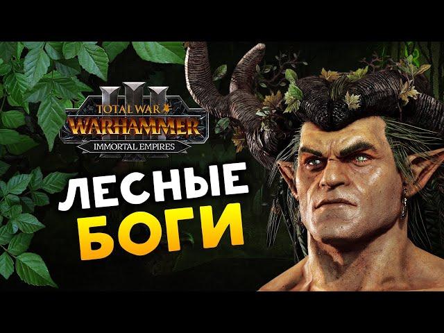 Орион на охоте в Total War Warhammer 3 - прохождение за лесных эльфов - часть 1