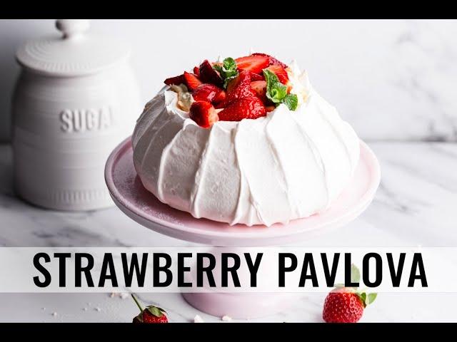 Classic Strawberry Pavlova