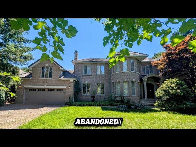 Stunning $5,000,000 Dream House ABANDONED After Only 34 years!! No Vandalism.