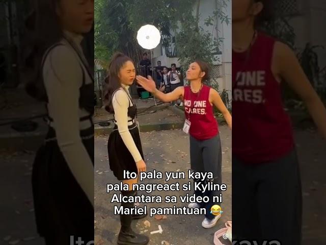 Kaya pala nag react si Kyline Alcantara  #MarielPamintuan #KylineAlcantara #MarielpamintuanIssue