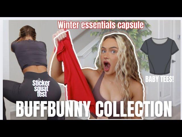 BUFFBUNNY COLLECTION Winter essentials capsule 2024 | Try on Haul & Review, halo baby tees vs oner?