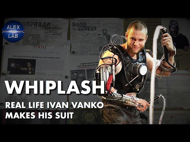 Real life Ivan Vanko builds Whiplash suit (High voltage plasma whips)