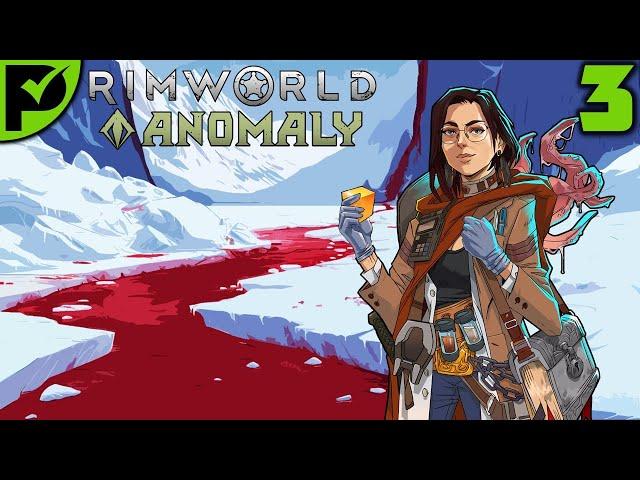 Polar Peril: The Quest for Self-Sufficiency - Rimworld Anomaly Ep. 3 [Rimworld Sea Ice Randy 500%]