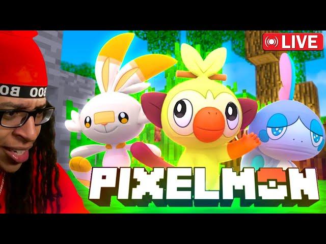 PIXELMON: DAY 18 (minecraft mods with The Bread $how)