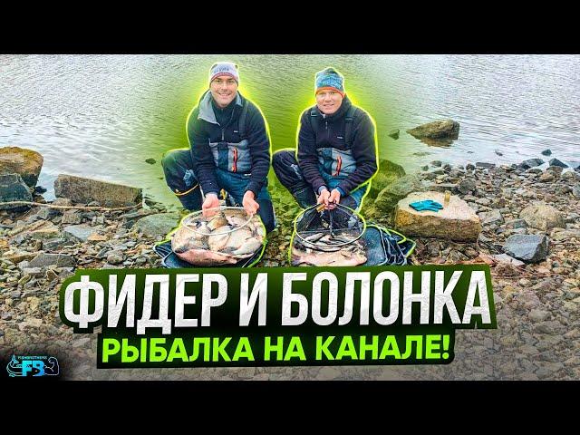 Болонка и фидер на Канале! Открытие сезона, лещи и плотва не дают скучать!