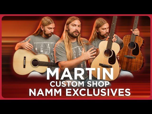 Should Martin Make More Guitars Like This? NAMM 2024 Custom Shop Small Body Selections