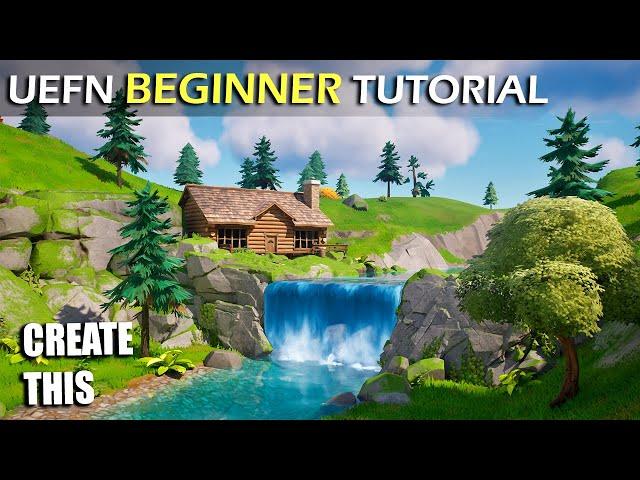 Unreal Editor for Fortnite Beginner Tutorial - UEFN Starter Course!