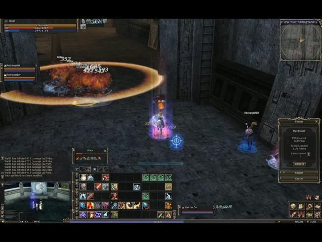 Lineage2 Classic Mage 40+ Cruma Tower exp