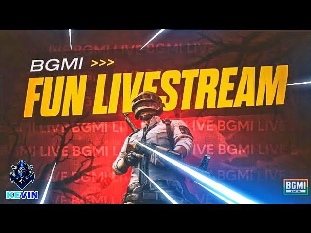 BGMI FUN LIVE STREAM || KEVIN GAMING OP IS LIVE || #bgmi #livestream #pubg