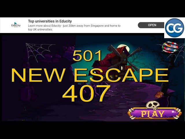 [Walkthrough] Classic Door Escape level 407 - 501 Room escape 407 - Complete Game