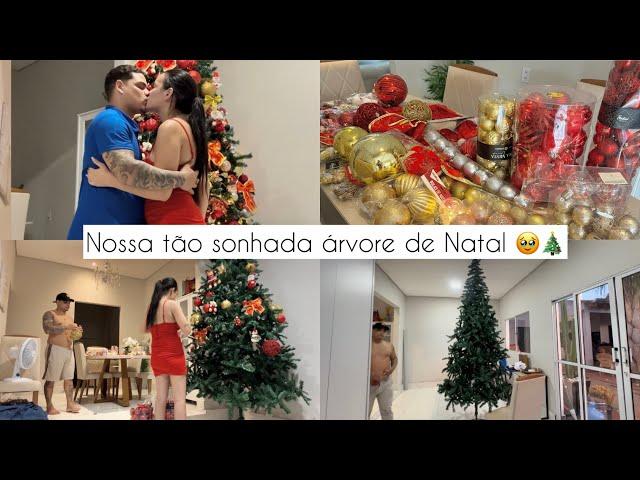 MONTAMOS NOSSA ÁRVORE DE NATAL DOS SONHOS | PRIMEIRO NATAL NA CASA NOVA 