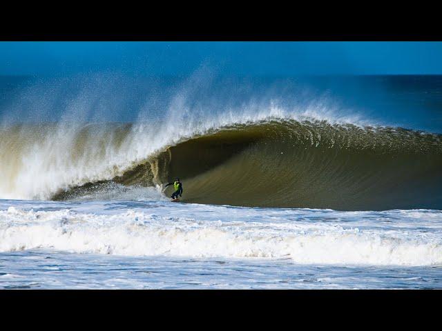 Surfing Rocha, Uruguay | Sebastian Olarte Rides Big Waves