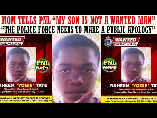 Mom Tells PNL "My Son Is Not A Wanted Man The Police Force Needs To Make A Public Apology"