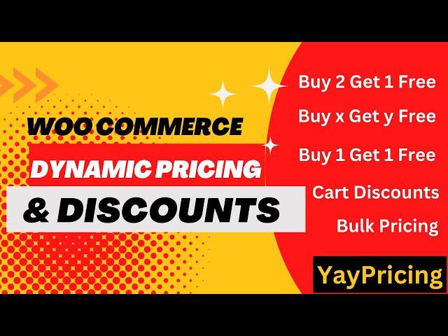 Advanced Dynamic Pricing & Discounts plugin for WooCommerce | YayPricing Tutorial