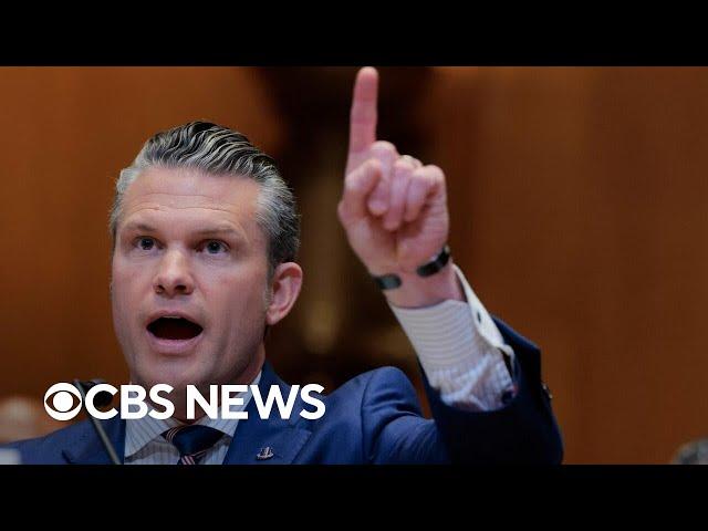 Watch: Hegseth avoids questions about National Guard activation during Jan. 6 Capitol riots