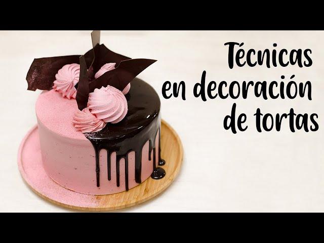 TÉCNICAS EN DECORACIÓN DE TORTAS