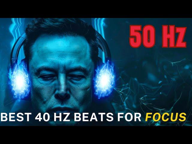 Best 50 hz BINAURAL Beats for Focus, (Concentration) and MEMORY