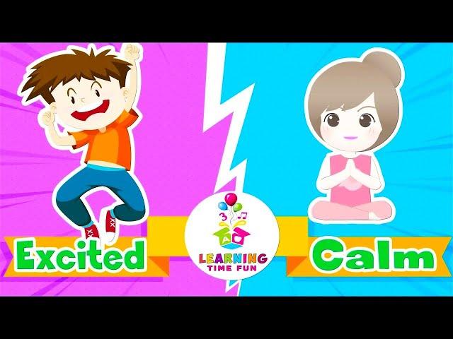 Learn OPPOSITES for KIDS! (Opposite Words Vocab Booster) | Toddler Learning Videos