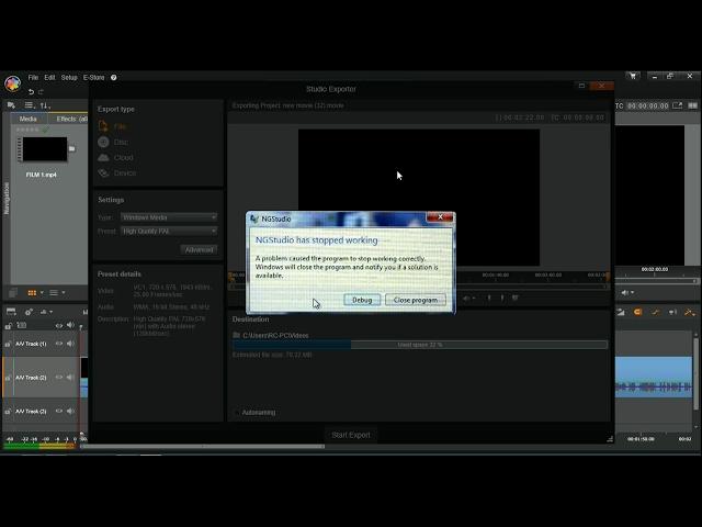 FIX NGStudio has Stopped Working - Pinnacle Studio 17 #1