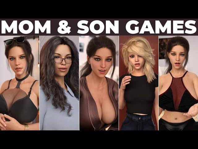 Top 5 Adult Games || Mom & Son || High Graphic , Long Story Adult Games For Android & Pc || Part 3