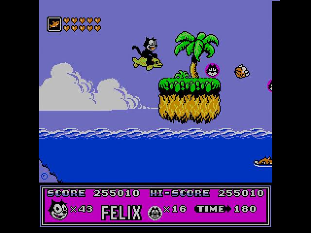 Felix The Cat (NES) video game version | full game completion session 