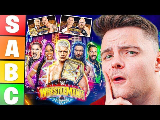 Ranking WRESTLEMANIA 41 Possible Matches! (WWE Tier List)