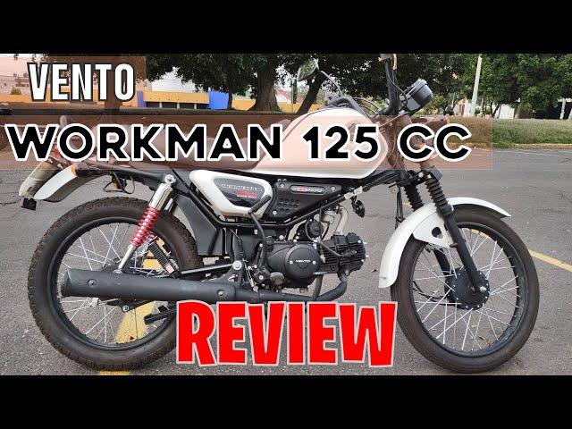 Vento Workman 125 || La moto para trabajar agusto || Review completo