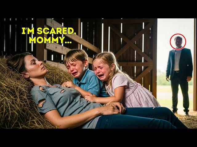 The Children Cried, “Mommy, Don’t Leave Us…”. When The Millionaire Rushed Over, He Only Had Time To…