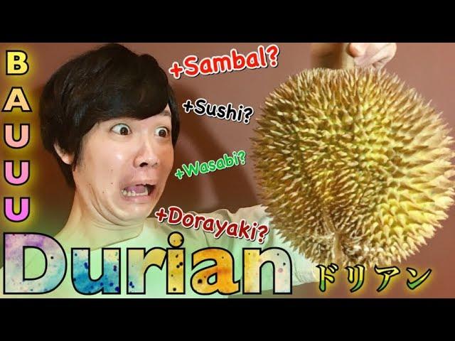 Orang Jepang Cari Cara Makan Durian Yang Enak! ドリアンを美味しく食べる方法!?