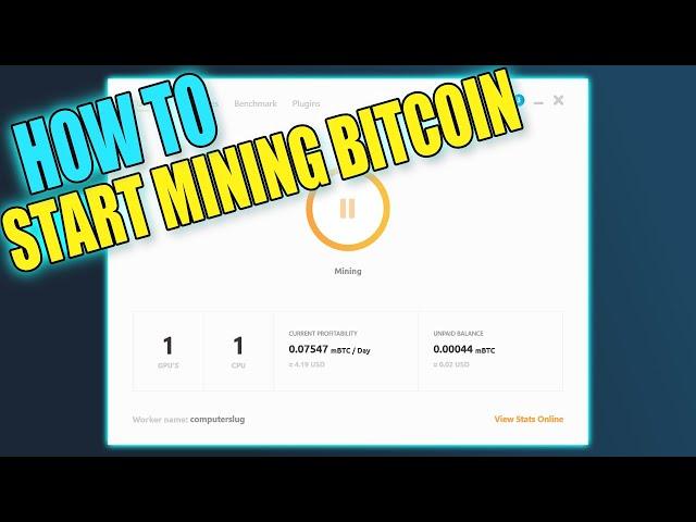 How To Install & Setup NiceHash Miner On Your PC | Start Mining Bitcoin Tutorial