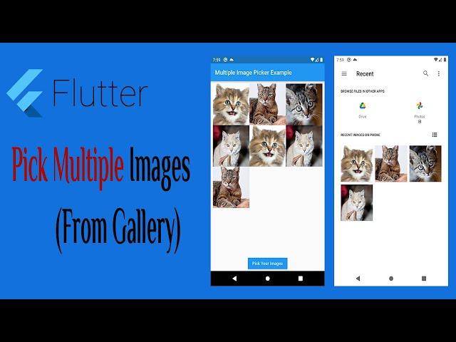 22- Flutter Pick Multiple Images from Gallery