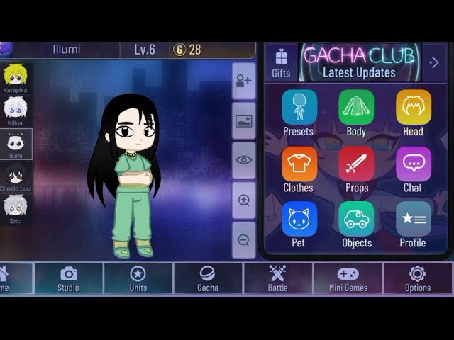 HxH character ( Gacha Club ) you can copy it if you want :)