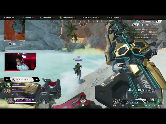 TASKMAST33R Ninja double kill ALGS Year 2 Championship - Day 3 Winners Bracket | Apex Legends