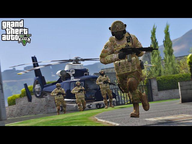 22nd SAS Who Dares Wins Hostage Rescue (GTA 5 LSPDFR Mod)