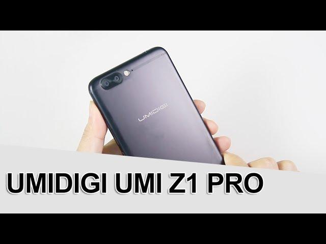 UMIDIGI Z1 Pro Black display video