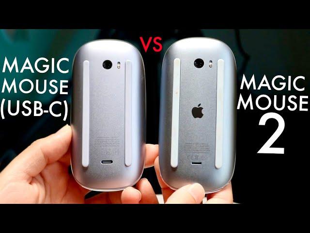 Magic Mouse (USB-C) VS Magic Mouse 2! (Comparison) (Review)