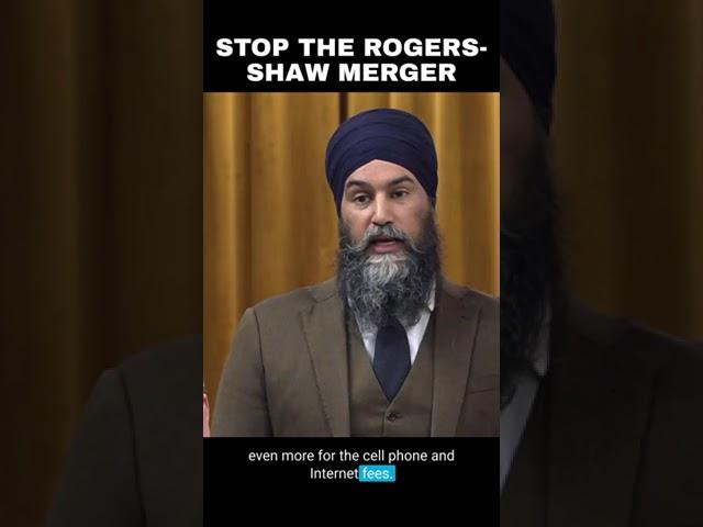 Stop The Rogers-Shaw Merger